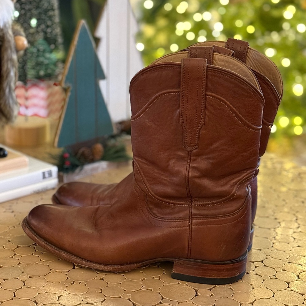 Tecovas Earl Roper Boot -leather boots - Picture 3 of 11